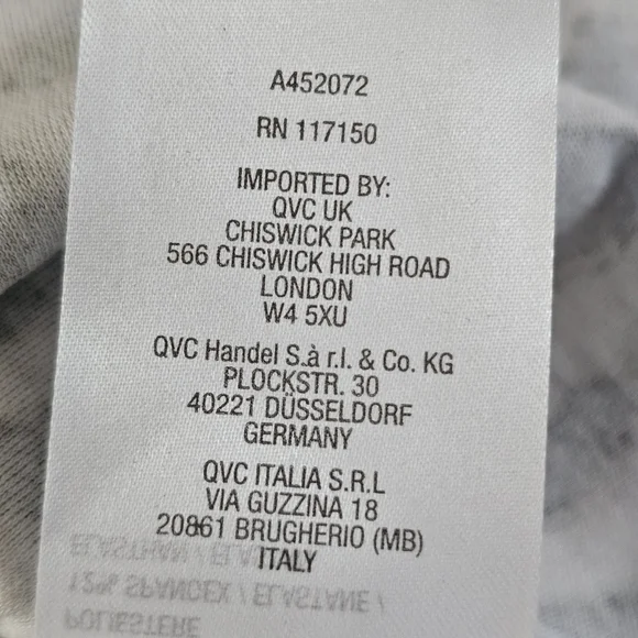 NWT Quacker Factory Leopard Print Top With Rhinestone Pocket, Long Sleeves, 2X - Picture 13 of 13